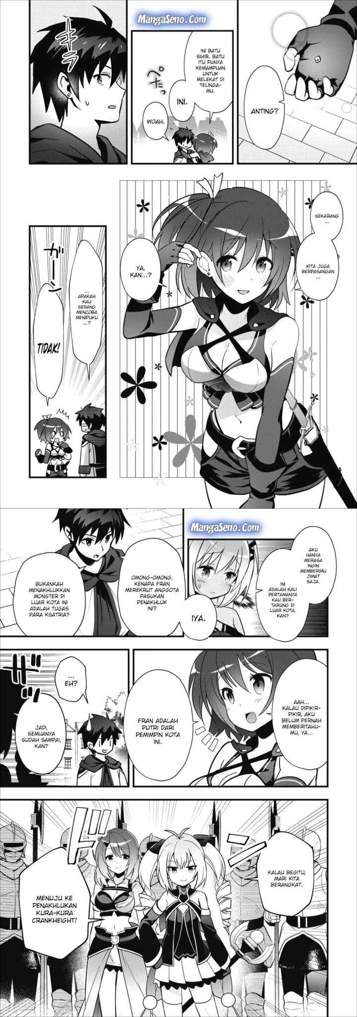 Isekai no Meikyuu Toshi de Chiyu Mahoutsukai Yattemasu chapter 8 halaman 5