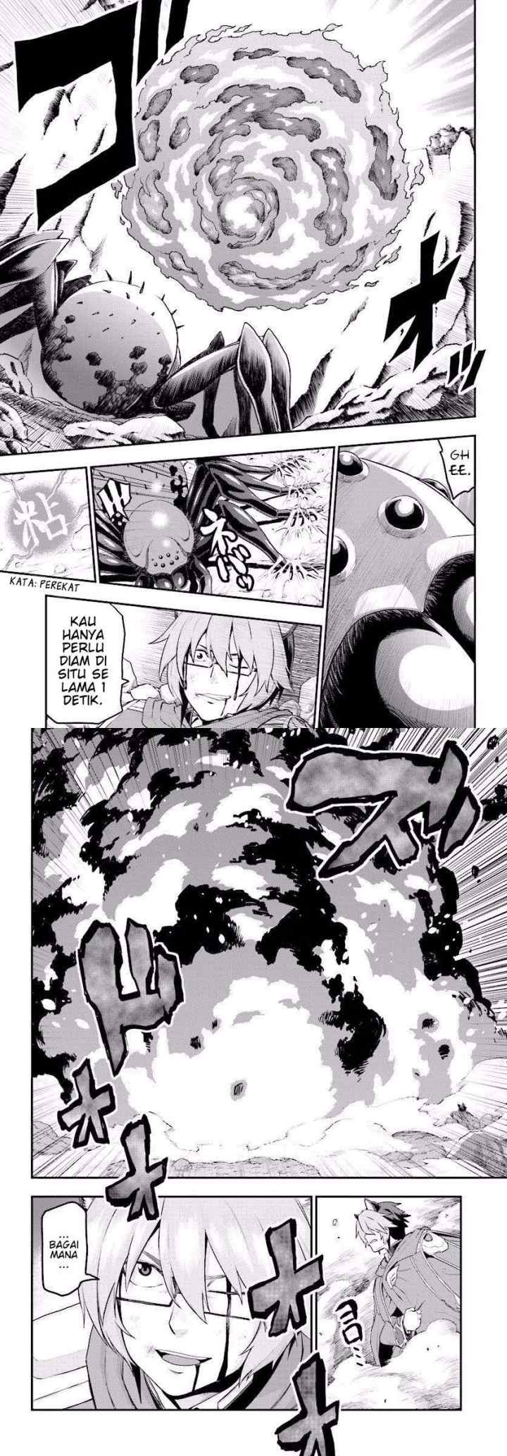 Konjiki no Moji Tsukai: Yuusha Yonin ni Makikomareta Unique Cheat chapter 22 halaman 14
