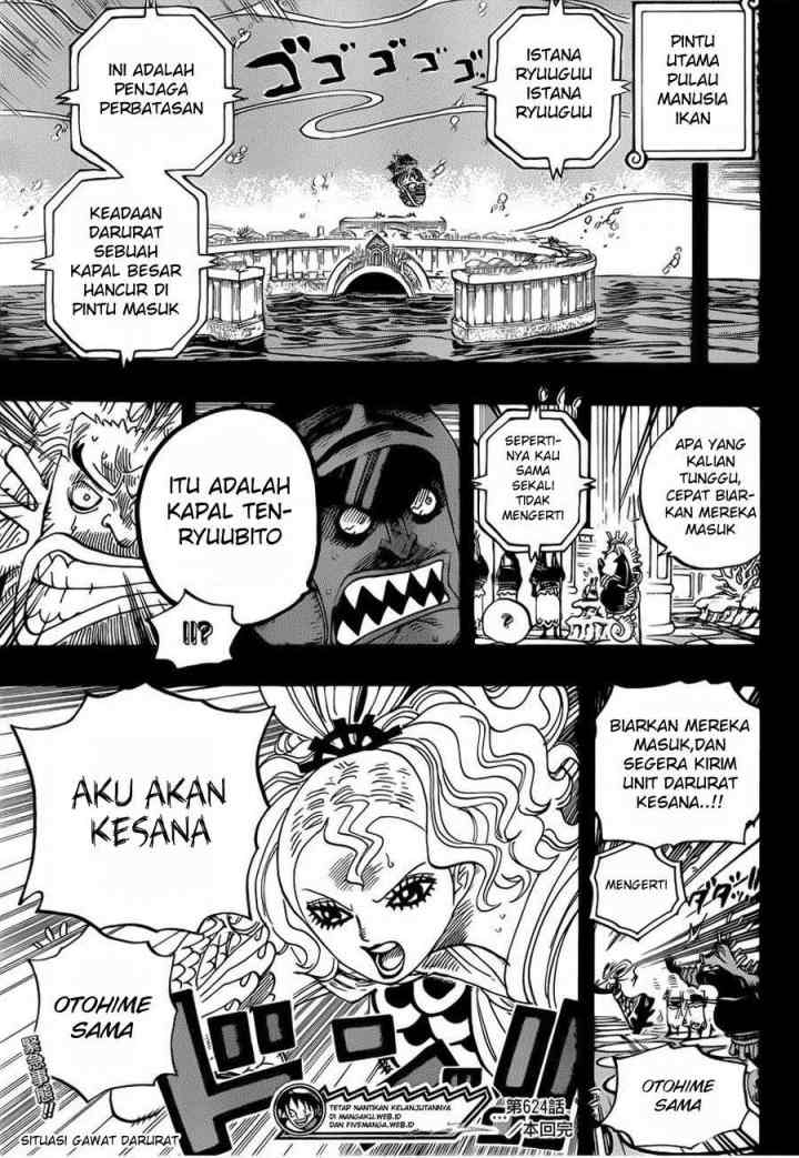 One Piece chapter 624 halaman 17