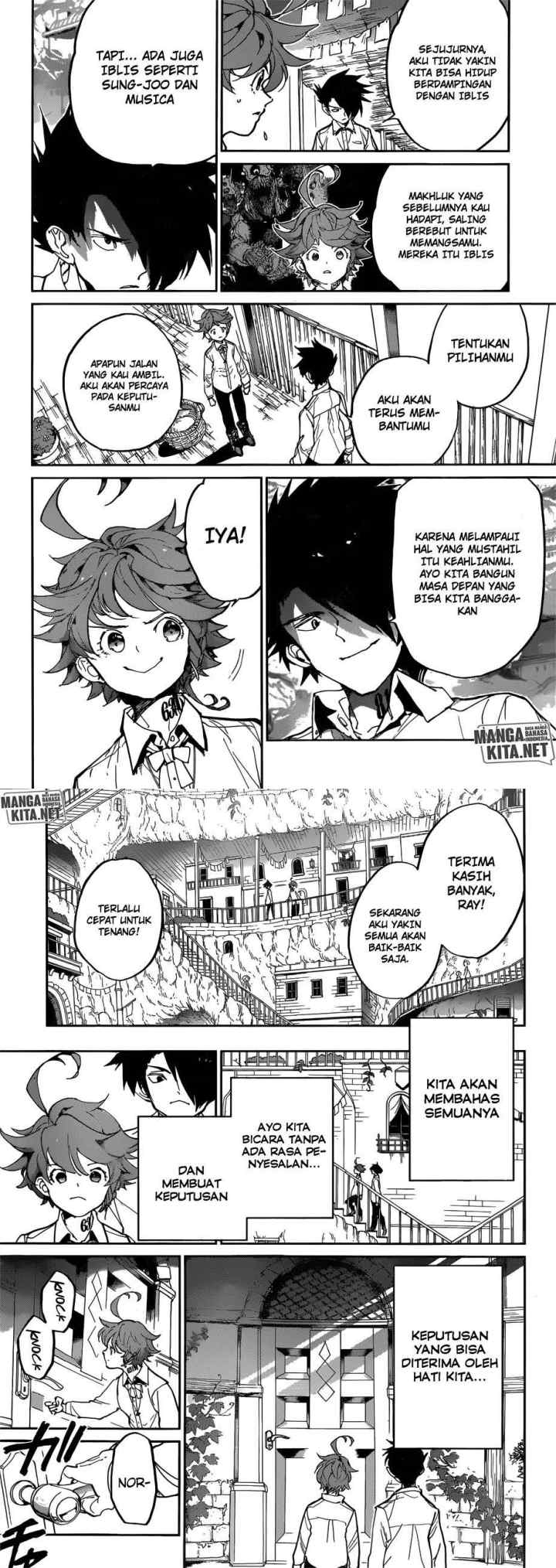 Yakusoku no Neverland chapter 123 halaman 9