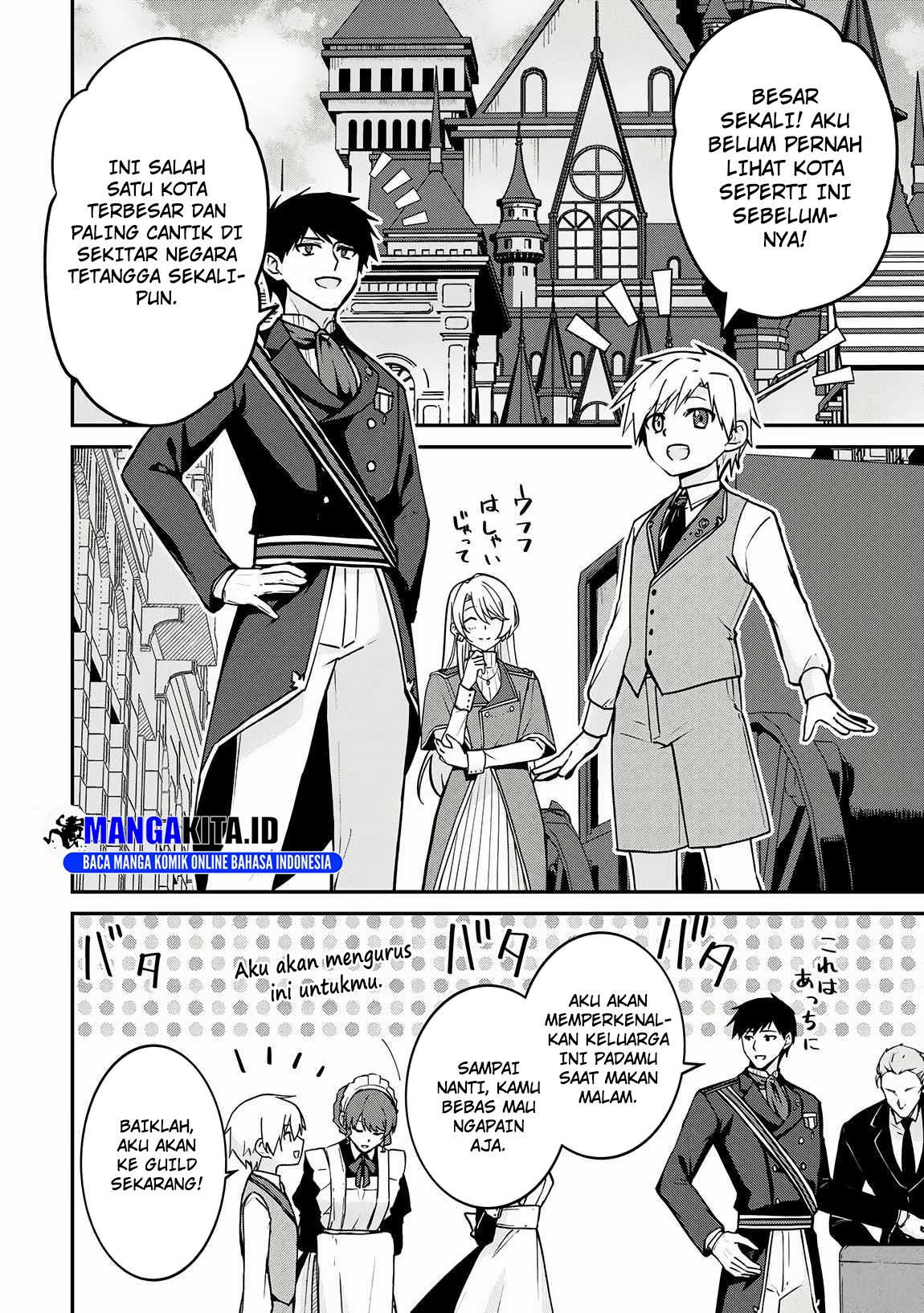Kizokuka Sannan no Nariagari Life chapter 4 halaman 7