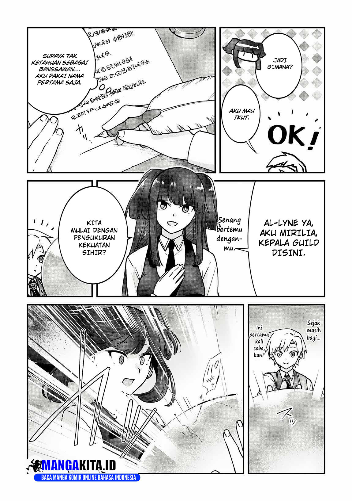 Kizokuka Sannan no Nariagari Life chapter 4 halaman 10