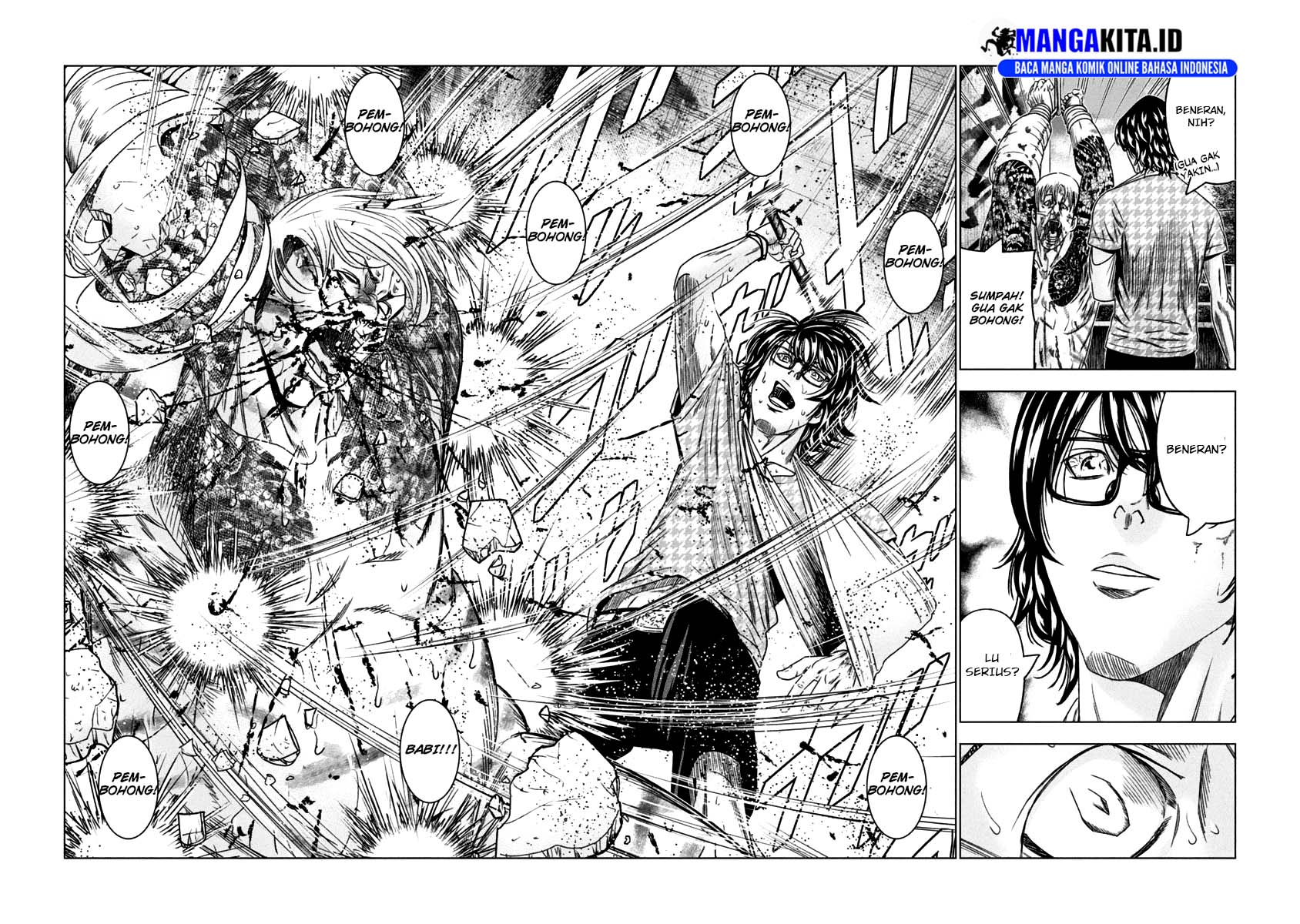 Out (Mizuta Makoto) chapter 105 halaman 14