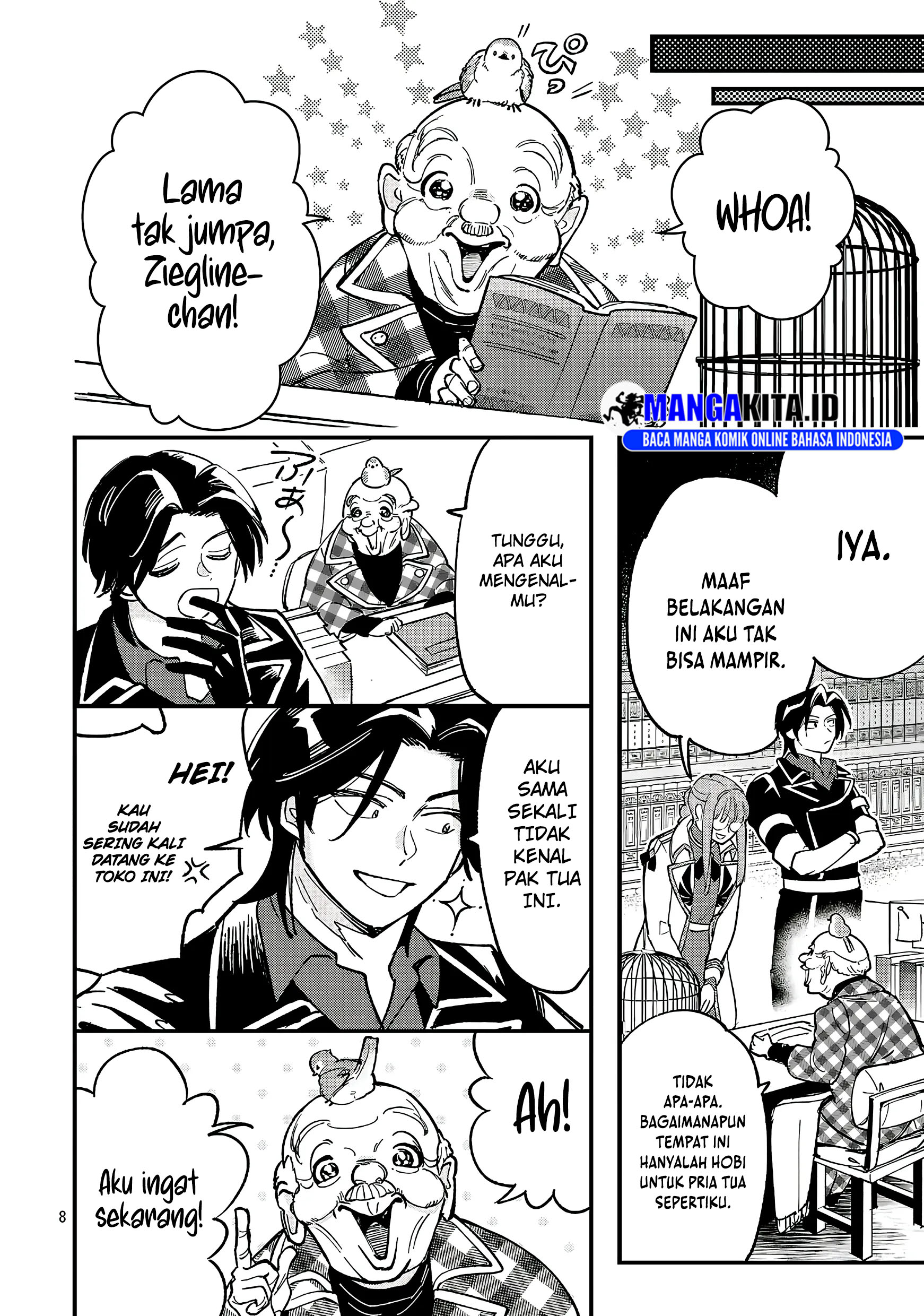 Urenokori no Dorei Elf wo Hirotta no de, Musume ni suru Koto ni shita chapter 23 halaman 8