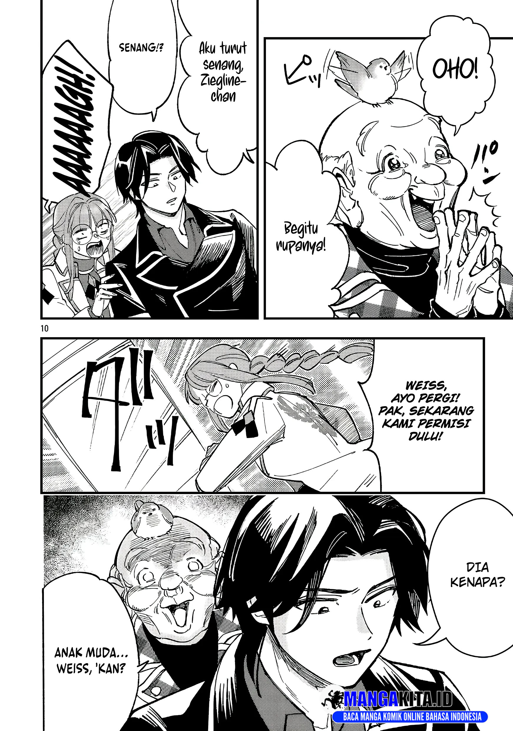 Urenokori no Dorei Elf wo Hirotta no de, Musume ni suru Koto ni shita chapter 23 halaman 10