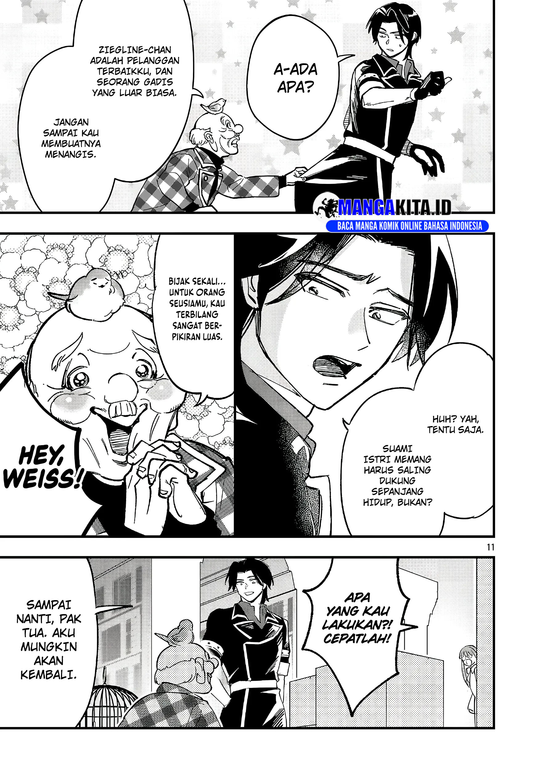 Urenokori no Dorei Elf wo Hirotta no de, Musume ni suru Koto ni shita chapter 23 halaman 11