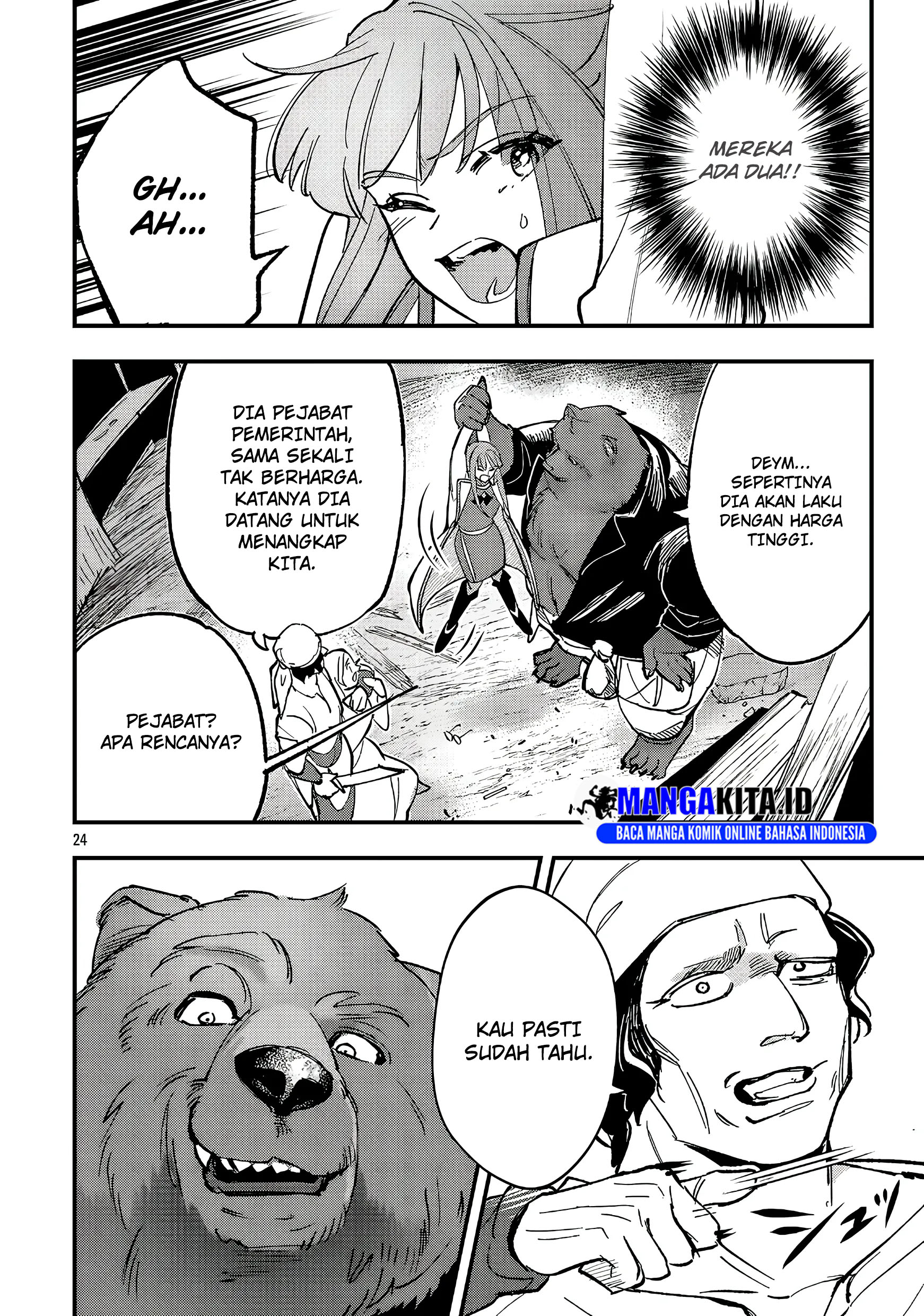 Urenokori no Dorei Elf wo Hirotta no de, Musume ni suru Koto ni shita chapter 23 halaman 24