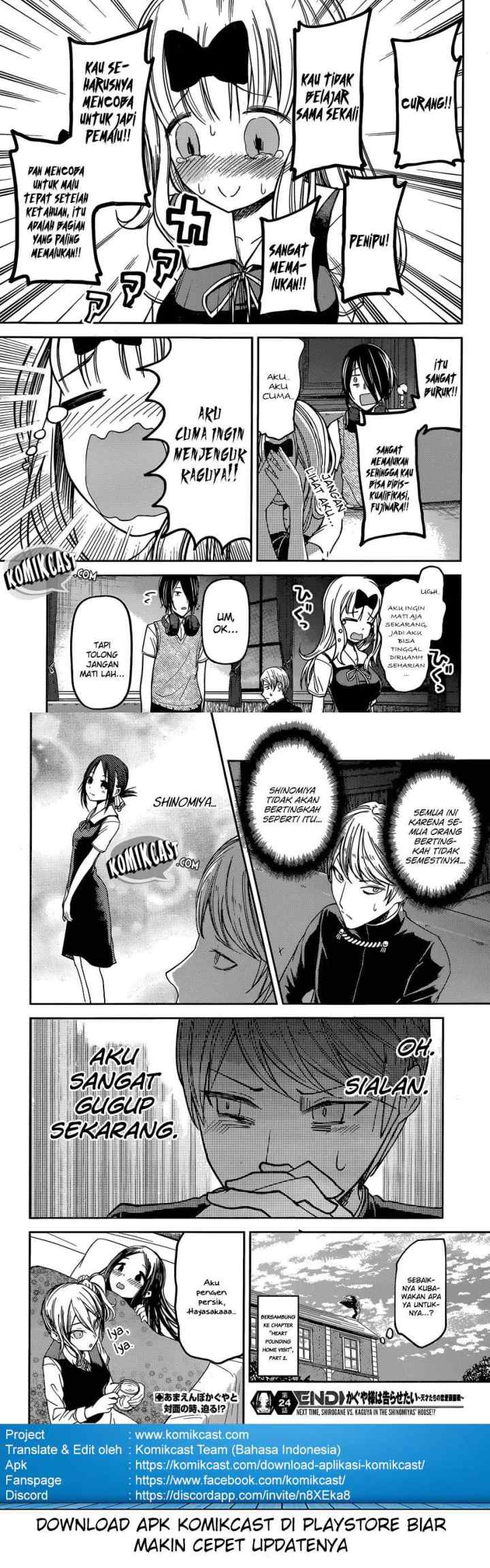 Kaguya-sama wa Kokurasetai: Tensai-tachi no Renai Zunousen chapter 34 halaman 10