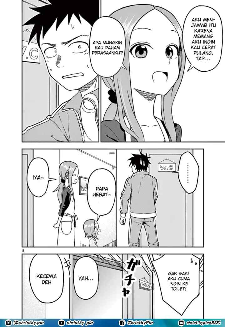 Karakai Jouzu no (Moto) Takagi-san chapter 134 halaman 8