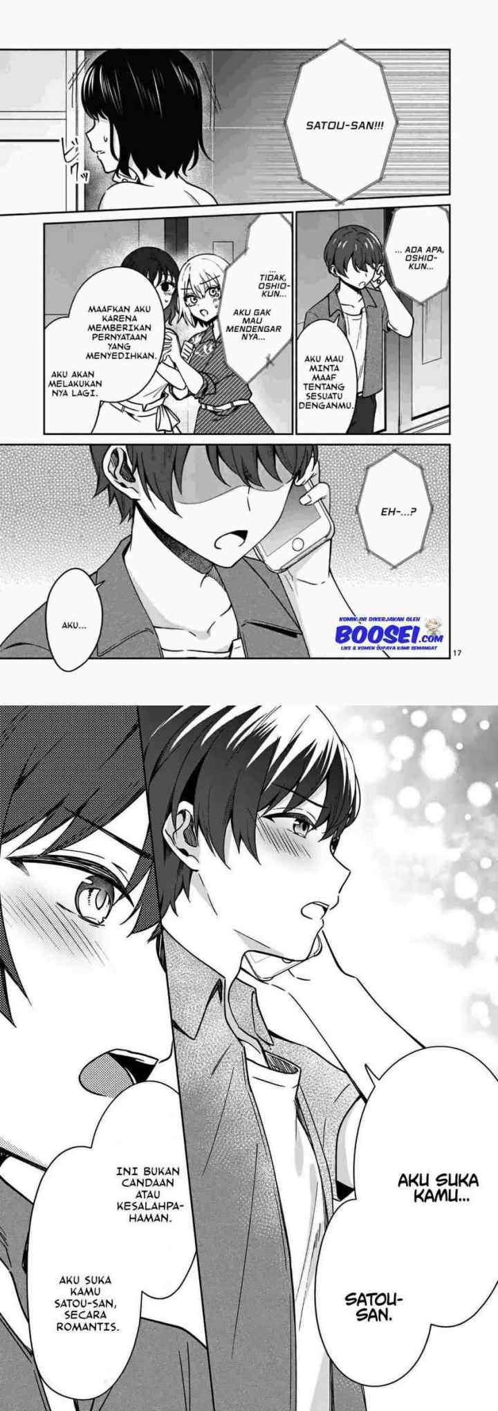 Shiotaiou no Sato-san ga Ore ni dake Amai chapter 14 halaman 10