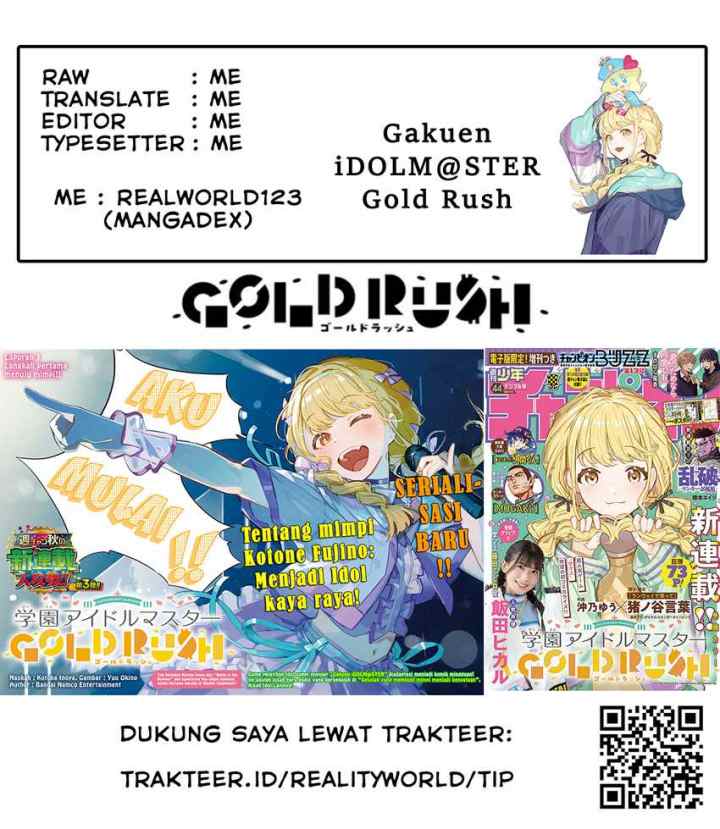Gakuen Idolm@ster Gold Rush chapter 26 halaman 20