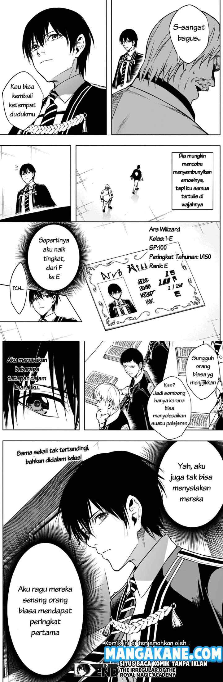 Ouritsu Mahou Gakuen no Saika Sei: Slum Agari no Saikyou Mahoushi, Kizoku darake no Gakuen de Musou suru chapter 12 halaman 10
