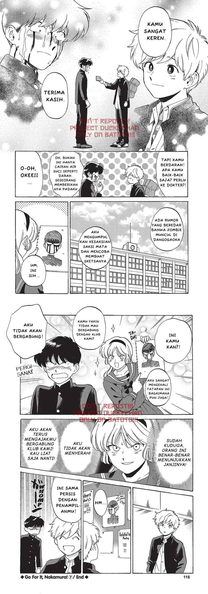 Ganbare! Nakamura-kun!! - Hoshi Furu Yoru on Kiseki! no Maki chapter 7 halaman 16