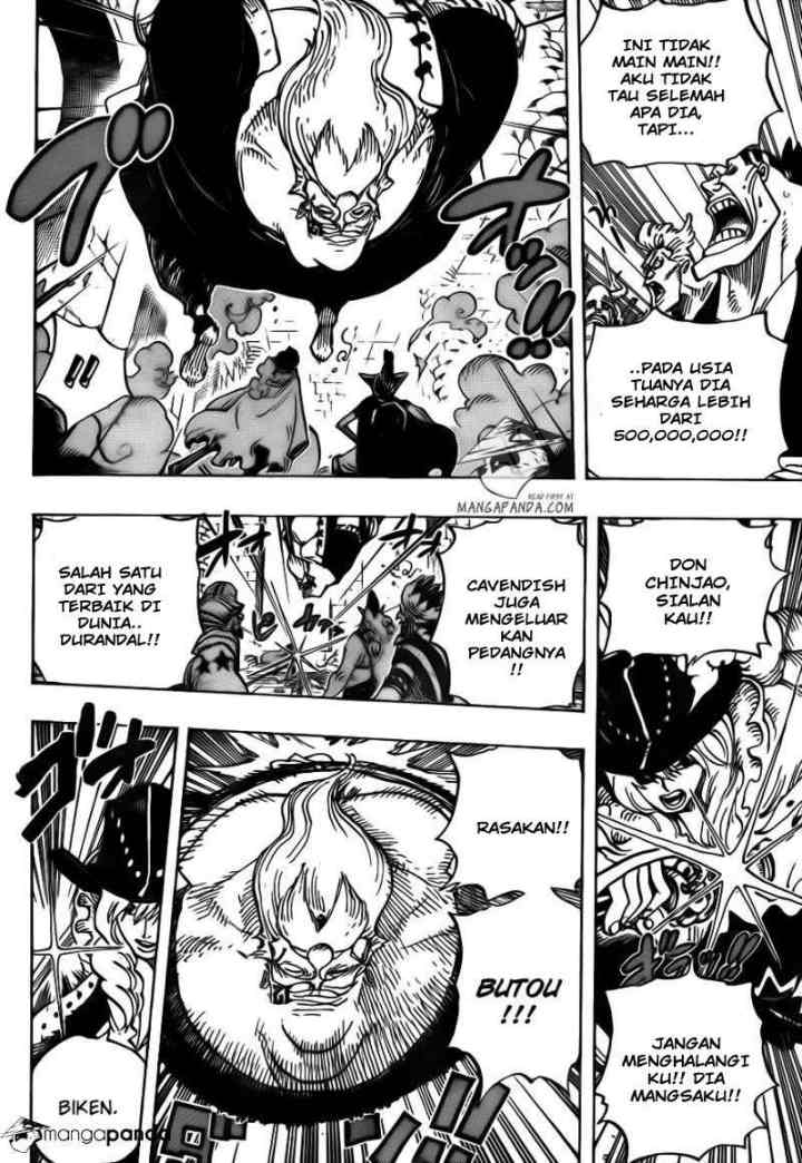 One Piece chapter 708 halaman 6