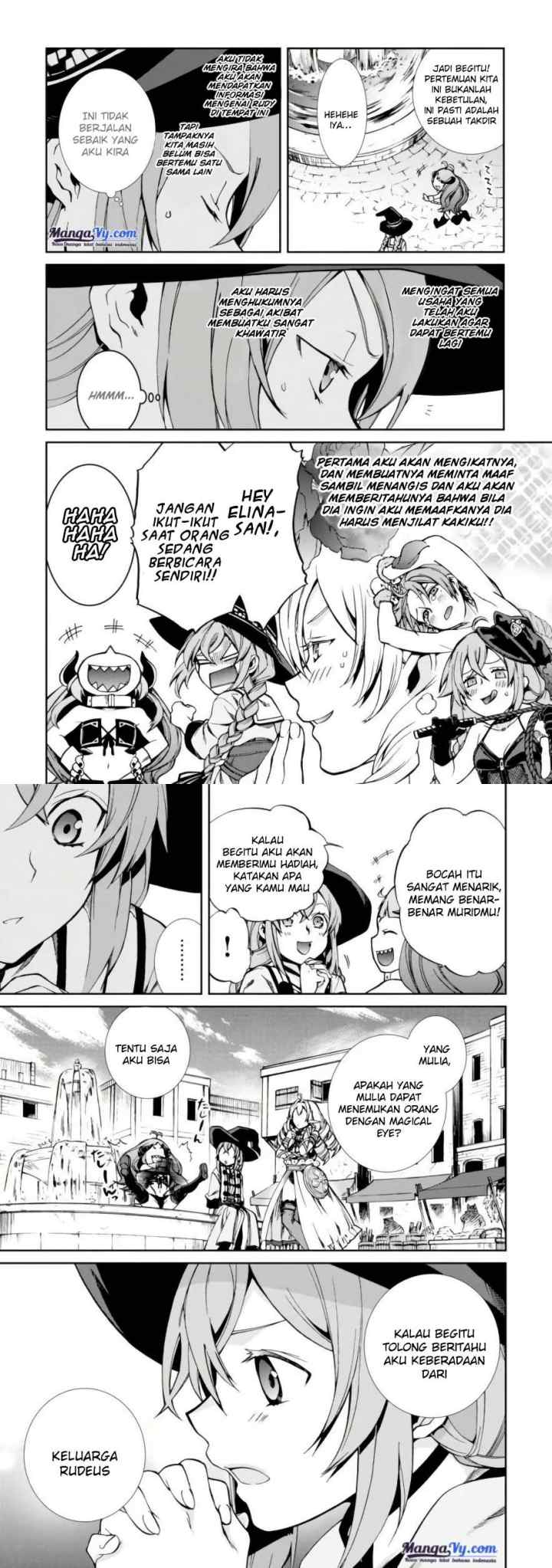 Mushoku Tensei: Isekai Ittara Honki Dasu chapter 42 halaman 11