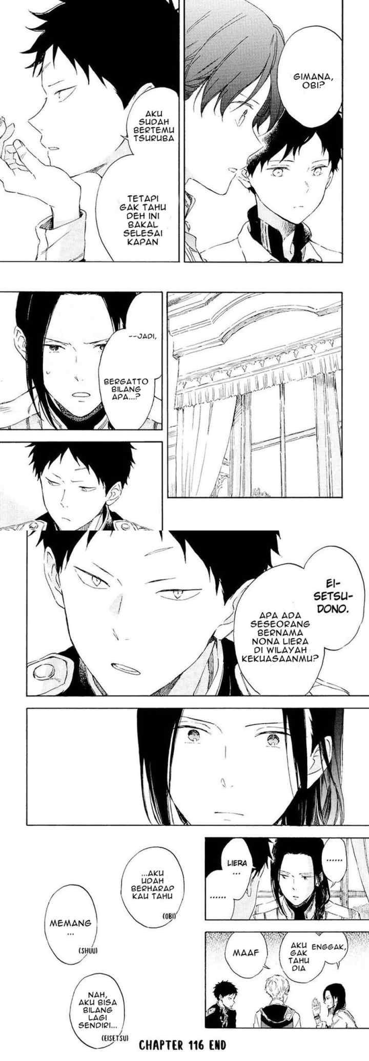 Akagami no Shirayukihime chapter 116 halaman 16