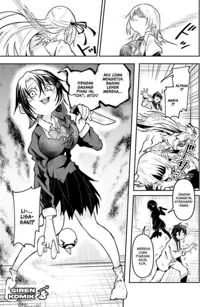 Isekai de Haishin Katsudou wo Shitara Tairyou no Yandere Shinja wo Umidashite Shimatta Ken chapter 48 halaman 13