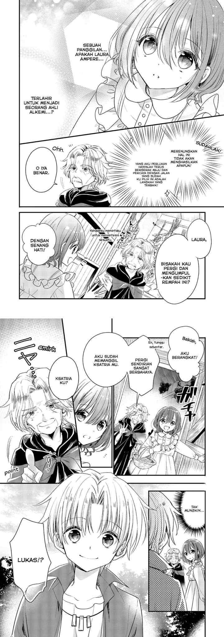 Yuusha-sama no Osananajimi to iu Shokugyou no Make Heroine ni Tensei shita no de, Chougoushi ni Job Change shimasu chapter 4 halaman 9