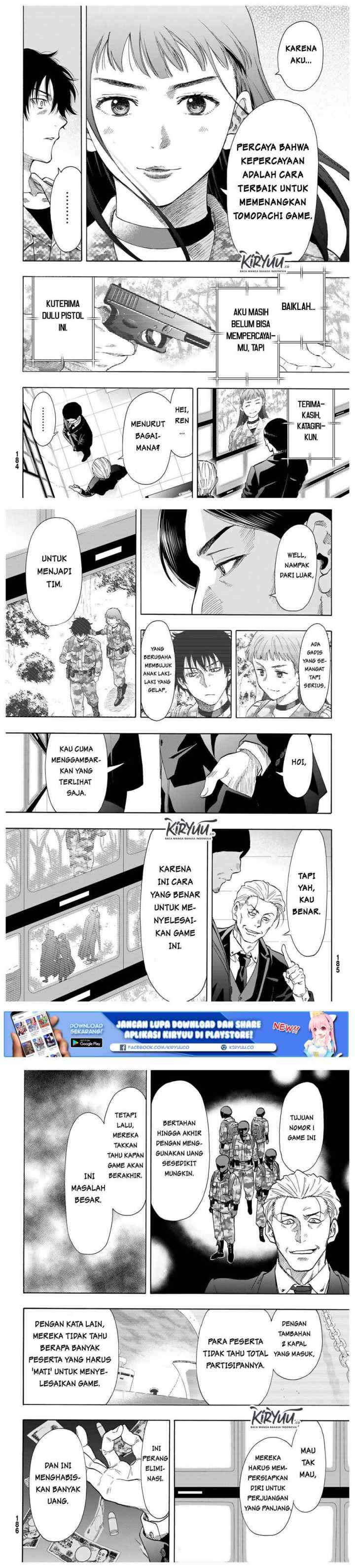 Tomodachi Game chapter 68 halaman 6