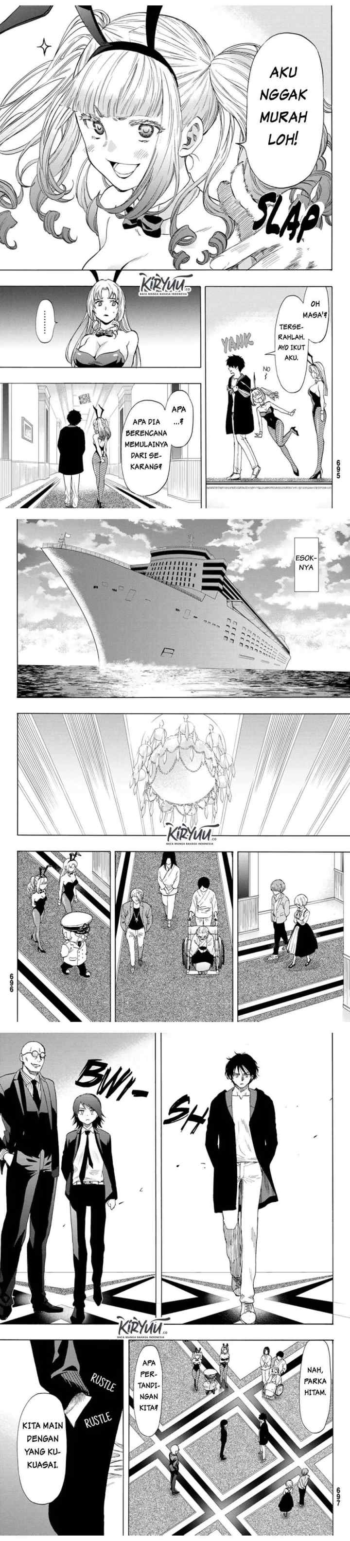 Tomodachi Game chapter 61 halaman 10