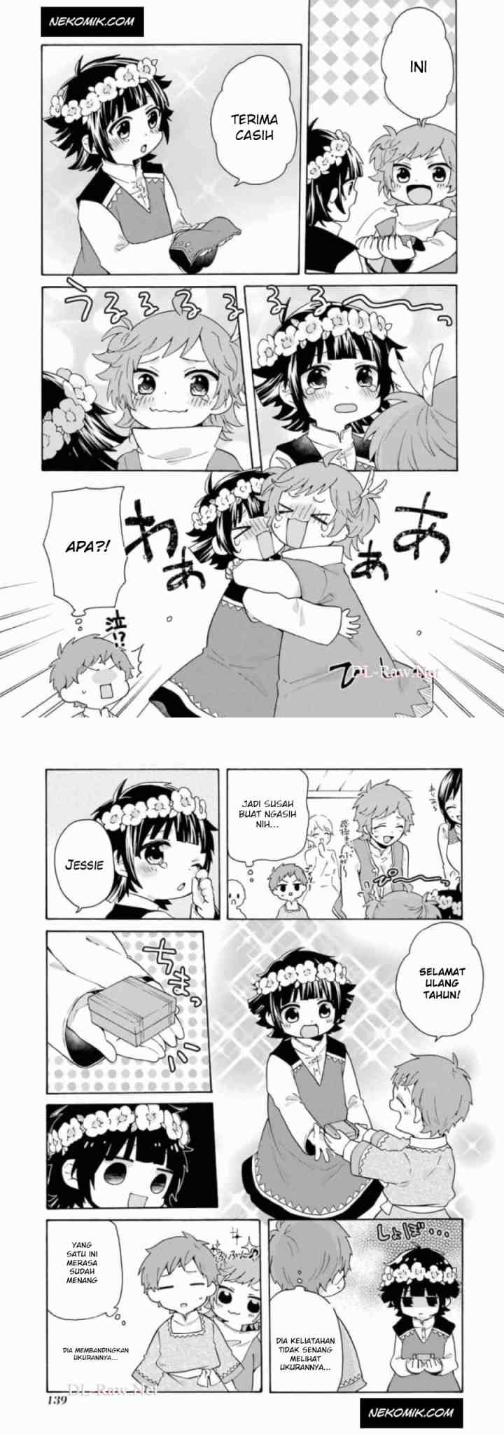 Tada Shiawasena Isekai Kazoku Seikatsu chapter 13 halaman 4