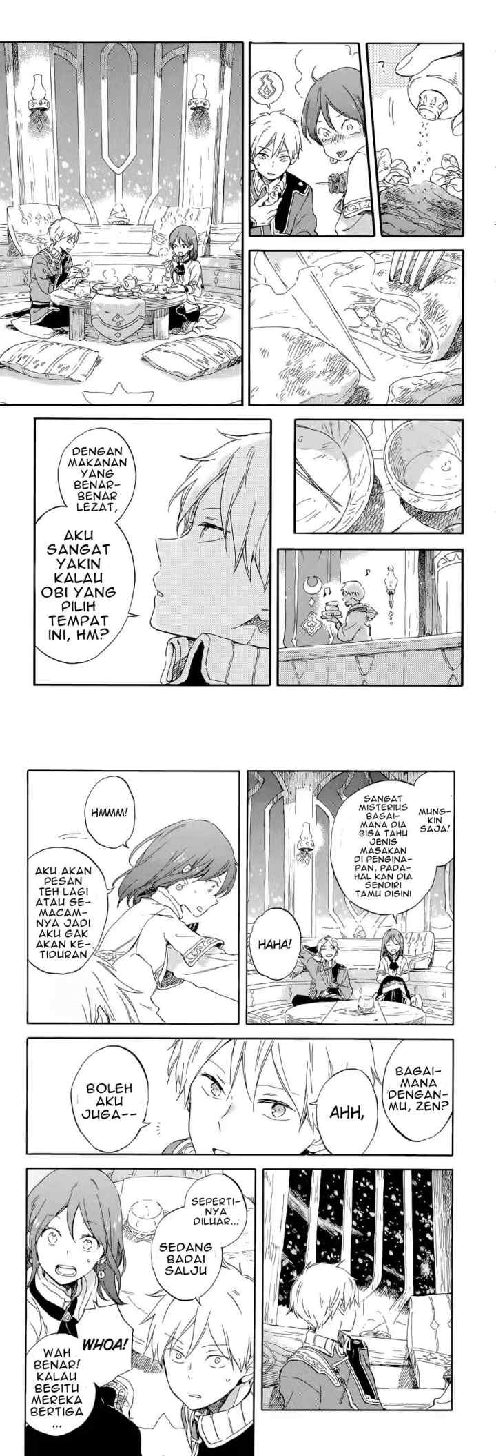 Akagami no Shirayukihime chapter 100 halaman 5
