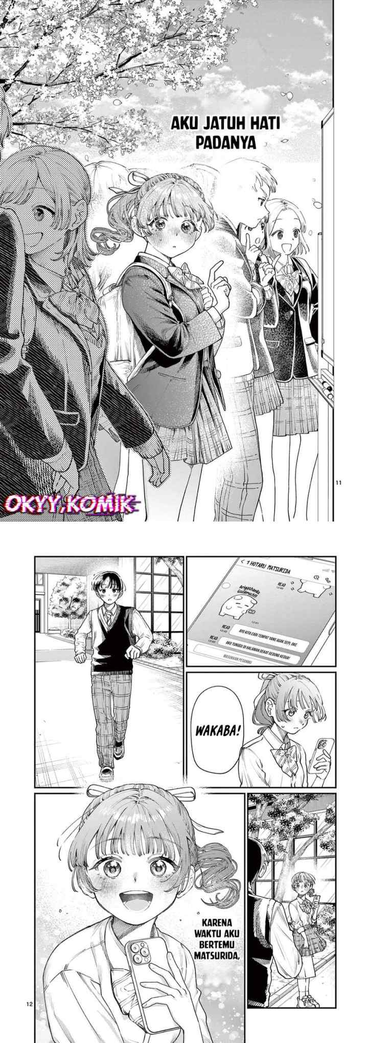 Wakaba-sanchi no Aoi Koi chapter 15 halaman 7