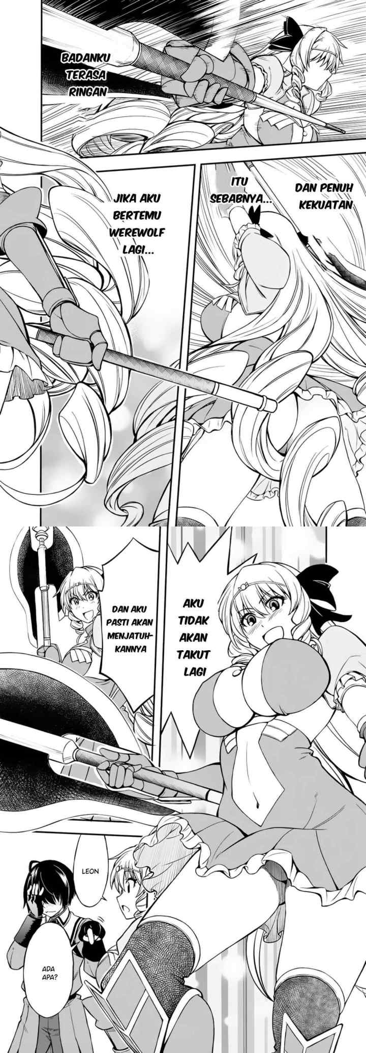 Hazure Akamadoushi ha Kenjyatime ni Musou suru chapter 7 halaman 4