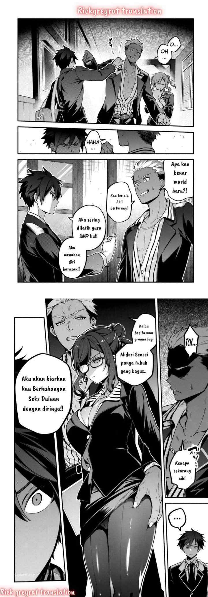 High School Hack and Slash chapter 1.1 halaman 9