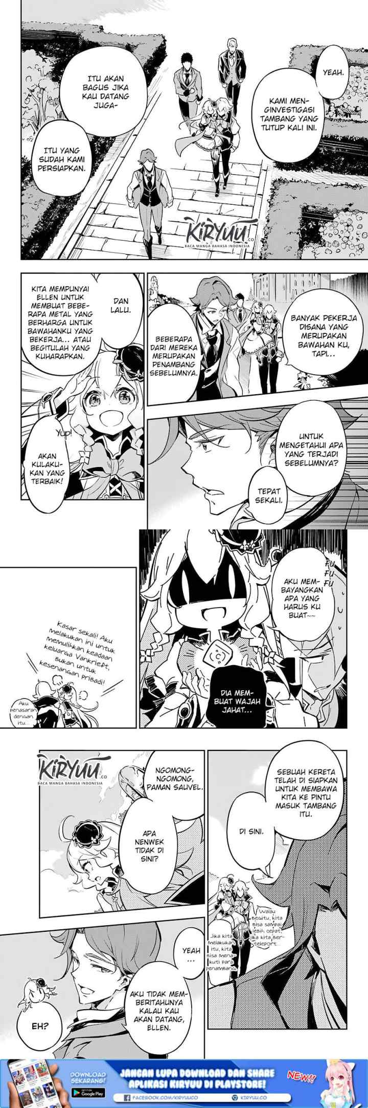 Chichi wa Eiyuu Haha wa Seirei Musume no Watashi wa Tenseisha chapter 20 halaman 8