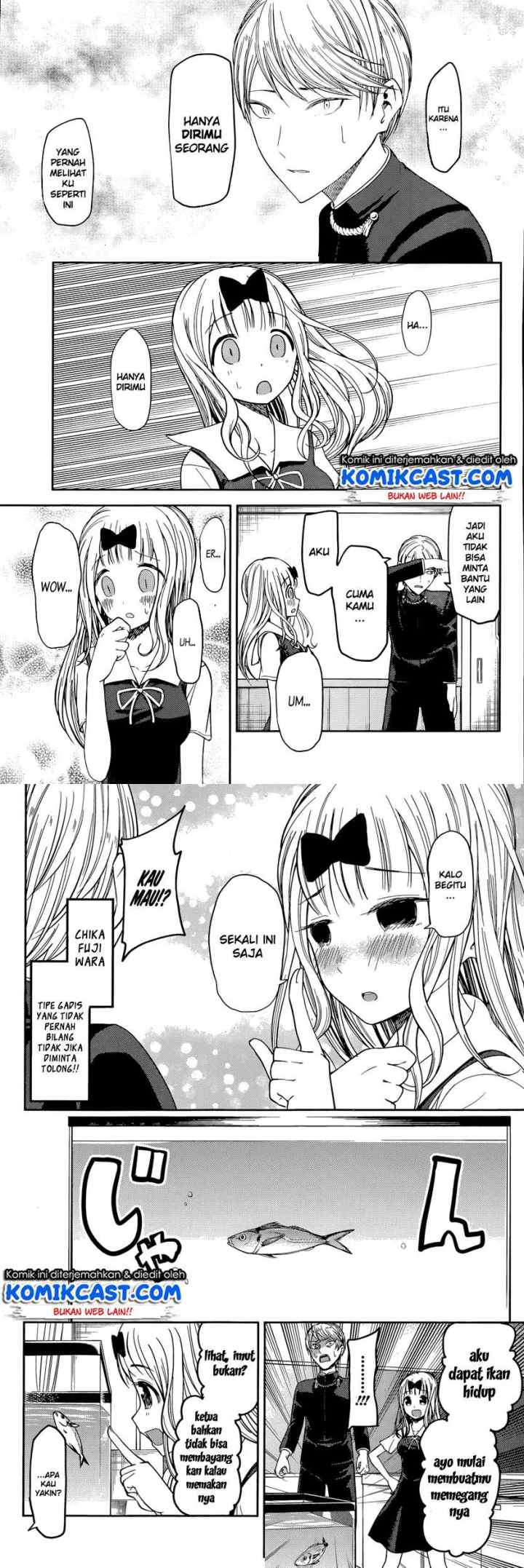 Kaguya-sama wa Kokurasetai: Tensai-tachi no Renai Zunousen chapter 49 halaman 6