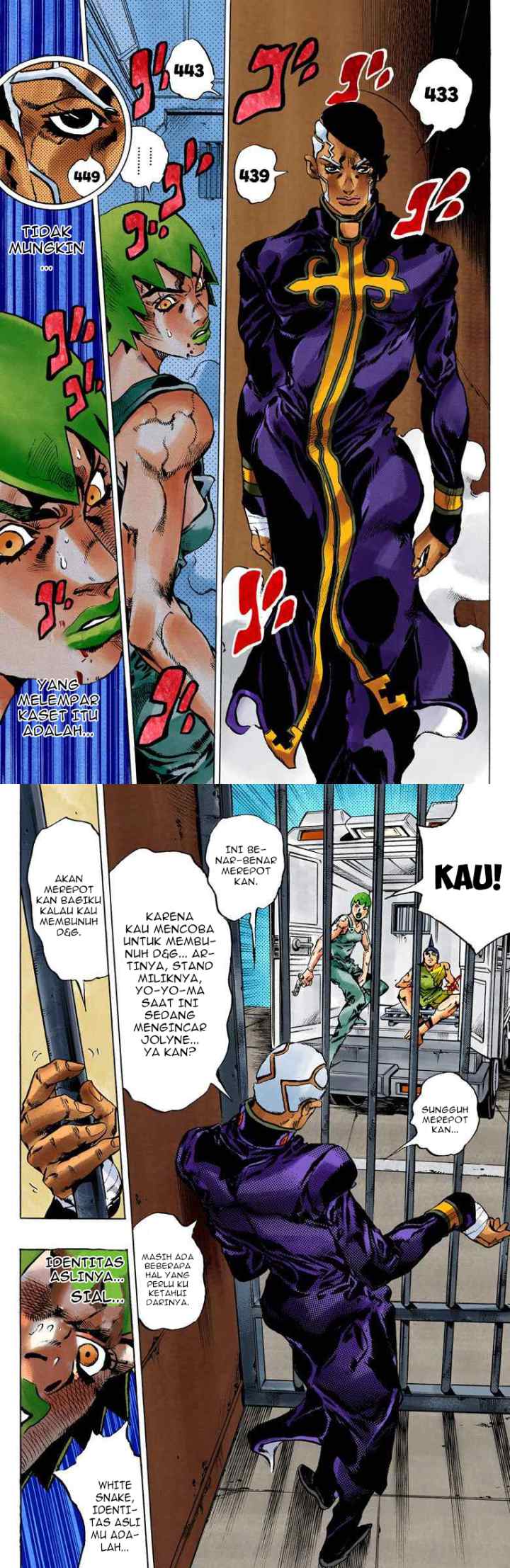 JoJo no Kimyou na Bouken - Stone Ocean chapter 84 halaman 10