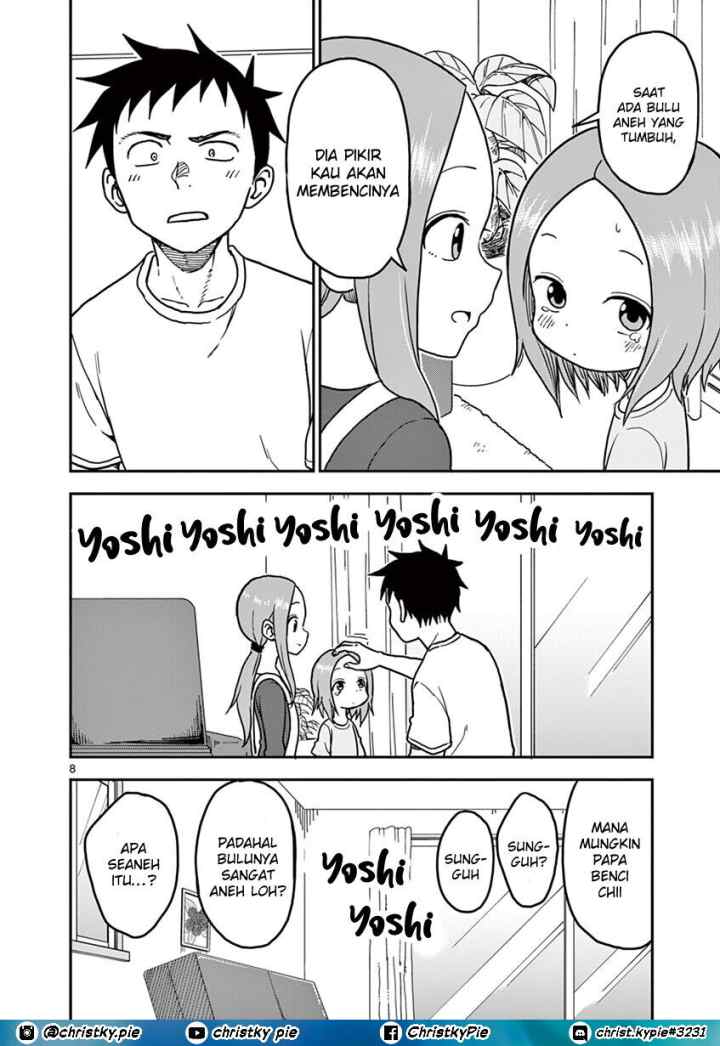 Karakai Jouzu no (Moto) Takagi-san chapter 105 halaman 8