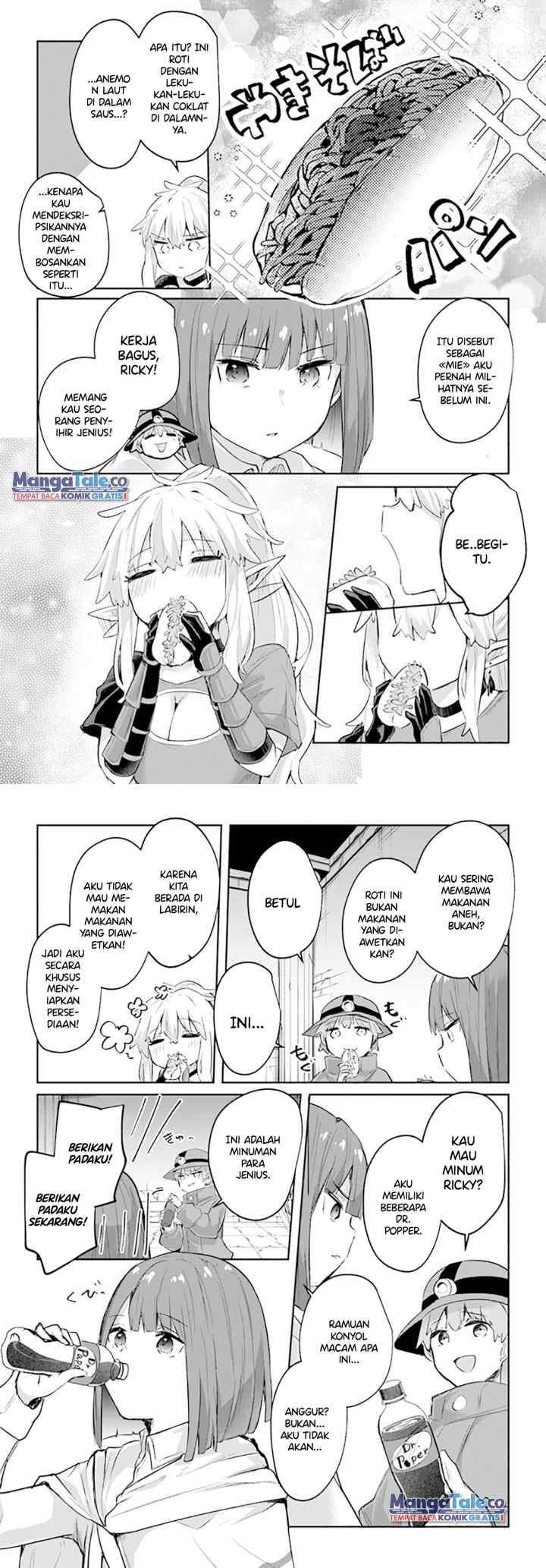 Houkago no Meikyuu Boukensha: Nippon to Isekai wo Ikiki Dekiru You ni Natta Boku wa Level Up ni Isoshimi Masu chapter 8 halaman 12