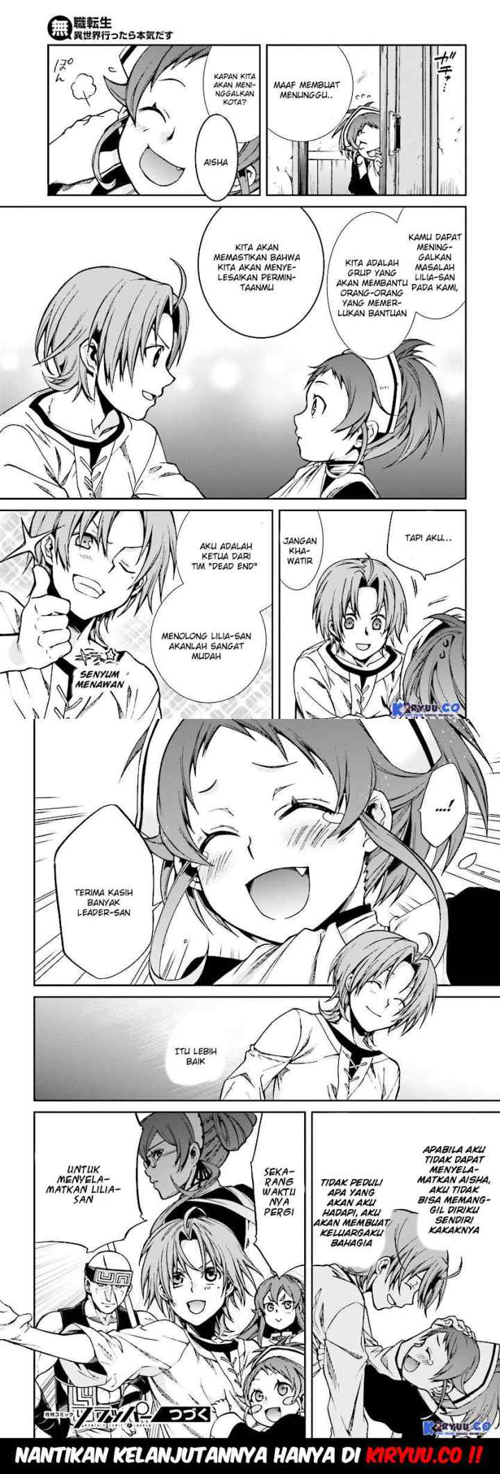 Mushoku Tensei: Isekai Ittara Honki Dasu chapter 43 halaman 14