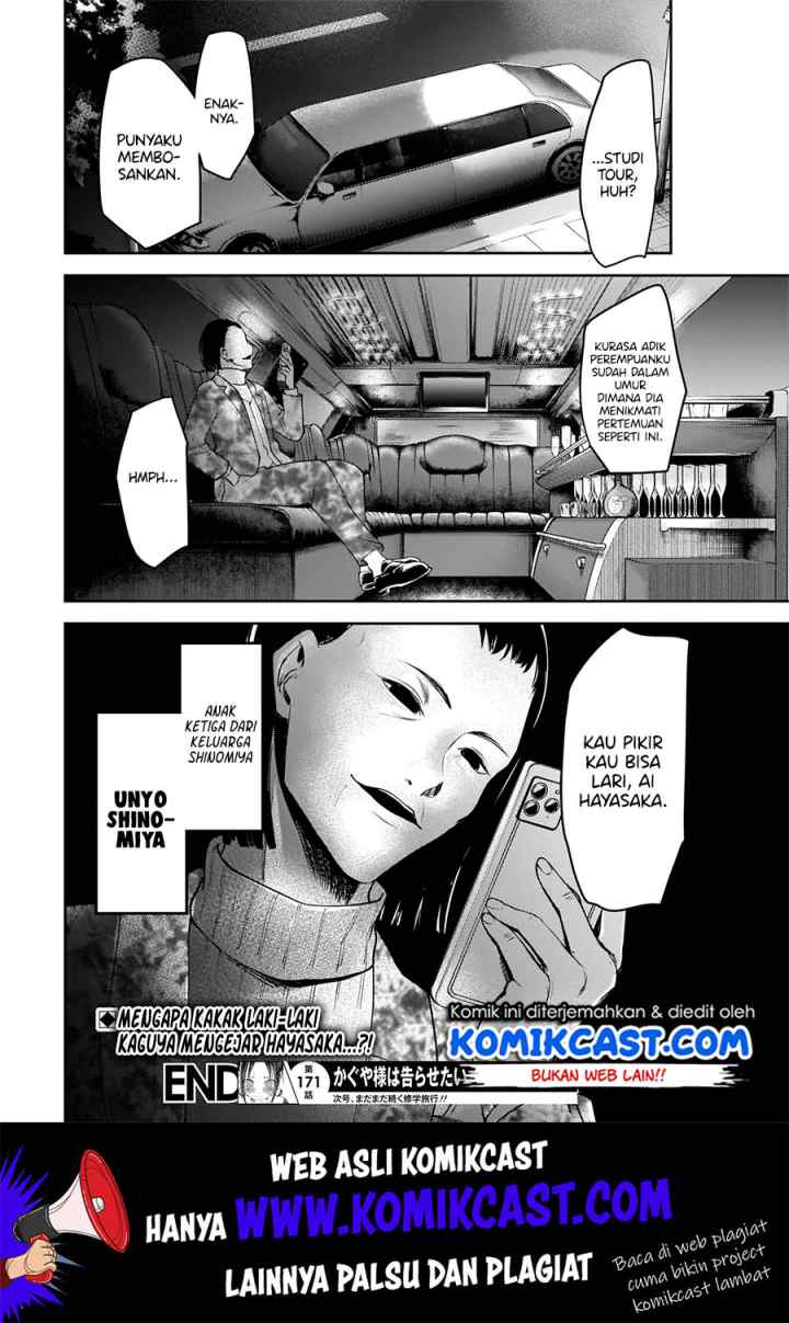 Kaguya-sama wa Kokurasetai: Tensai-tachi no Renai Zunousen chapter 181 halaman 19