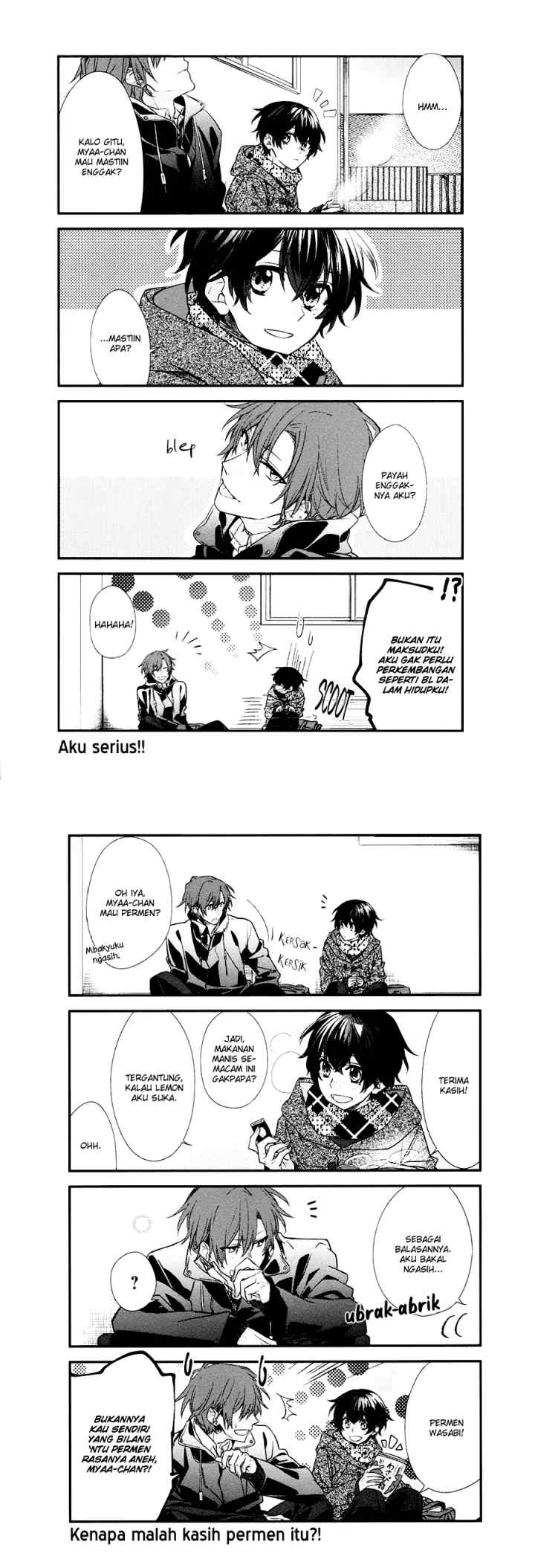 Sasaki to Miyano chapter 8 halaman 7