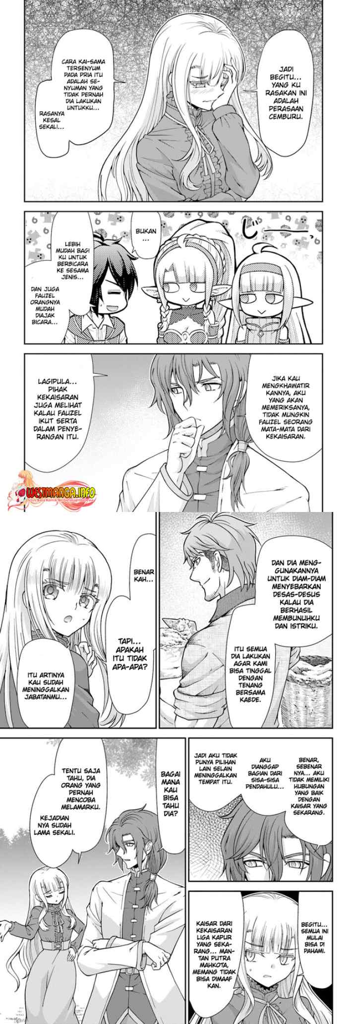 Tenohira Kaitaku Mura de Isekai Kenkokuki: Fueteku Yome-tachi to Nonbiri Mujintou Life chapter 44 halaman 10