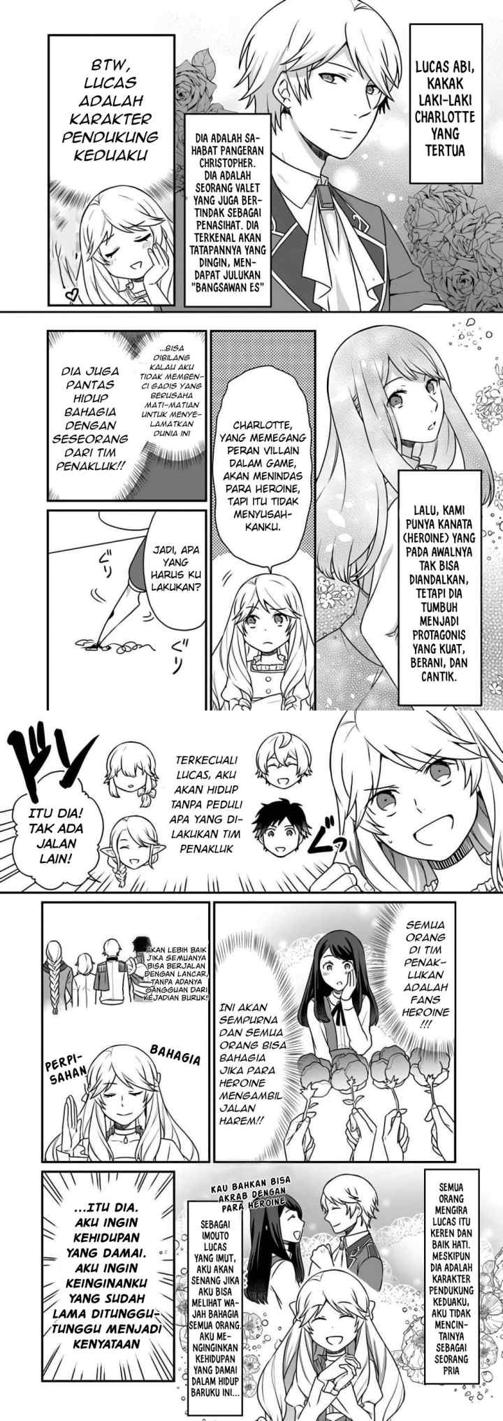 As a Result of Breaking an Otome Game, the Villainess Young Lady Becomes a Cheat! chapter 1 halaman 8