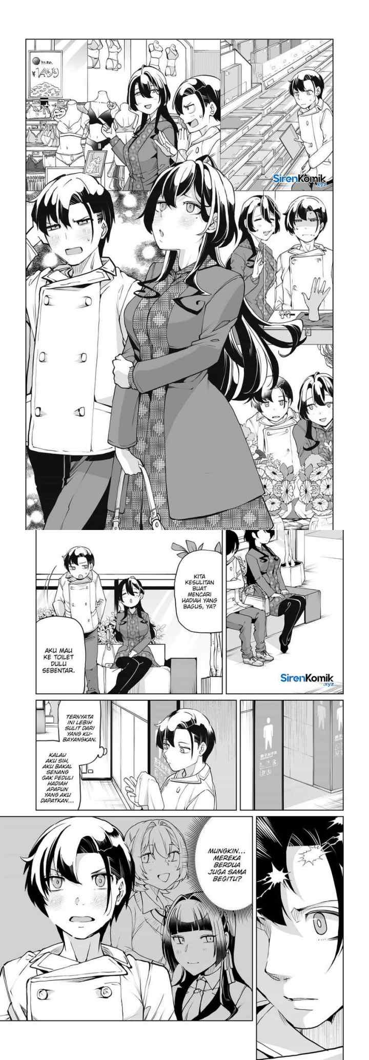Otoko Girai na Bijin Shimai wo Namae mo Tsugezu ni Tasuketara Ittai Dounaru? chapter 22 halaman 4