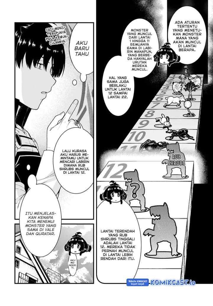 Isekai Meikyuu de Harem wo chapter 71 halaman 11