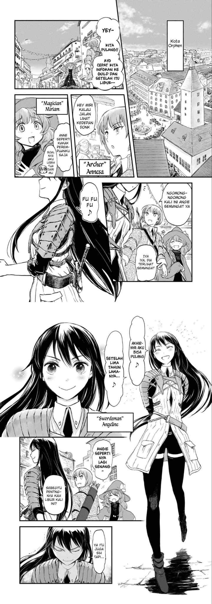 Boukensha ni Naritai to Miyako ni Deteitta Musume ga S Rank ni Natteta chapter 1 halaman 5