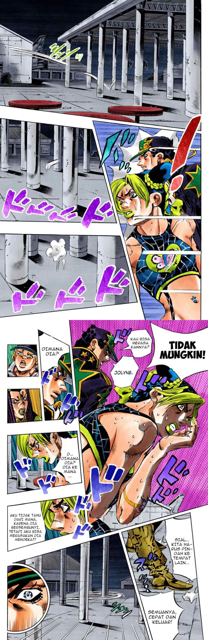 JoJo no Kimyou na Bouken - Stone Ocean chapter 150 halaman 9