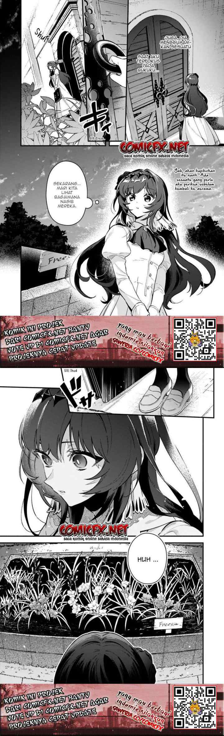 Akuyaku Reijou Route ga Nai Nante, Dare ga Itta no? chapter 8.1 halaman 16