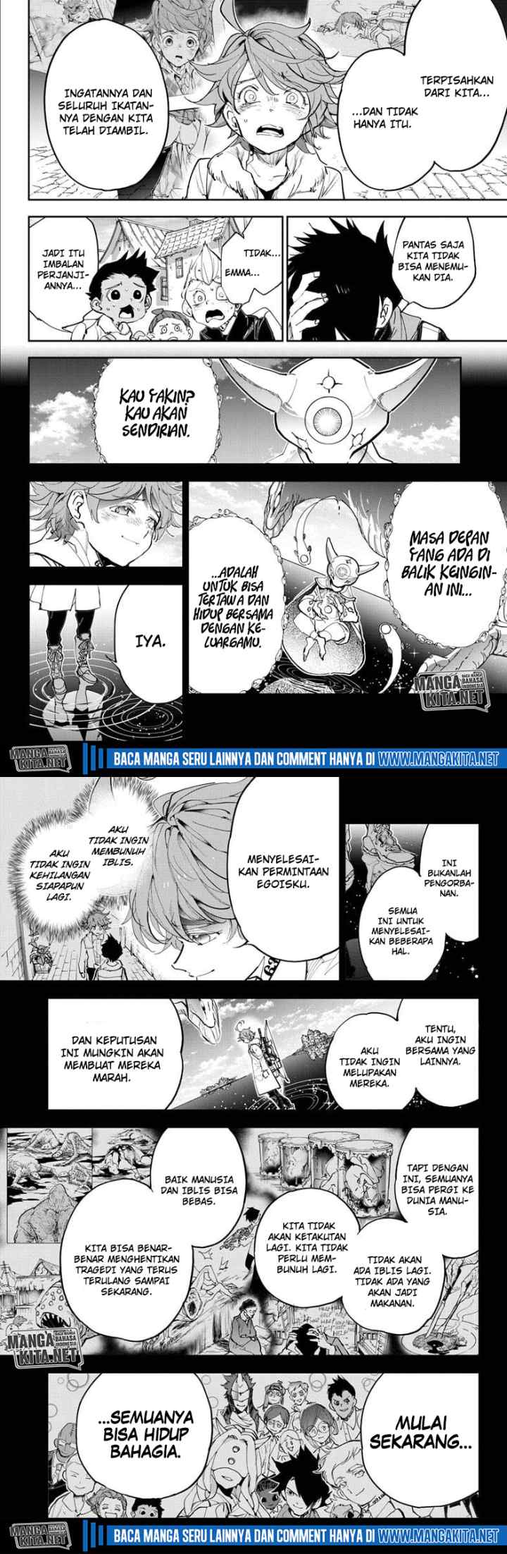 Yakusoku no Neverland chapter 181 halaman 9