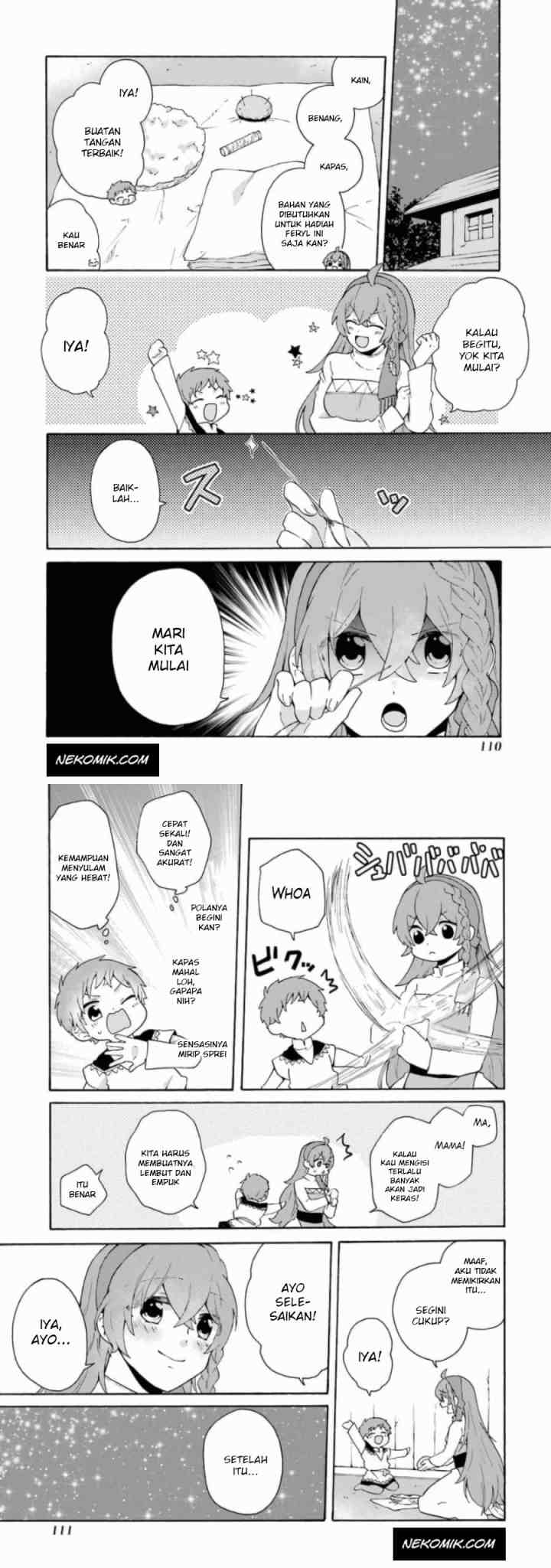 Tada Shiawasena Isekai Kazoku Seikatsu chapter 12 halaman 4