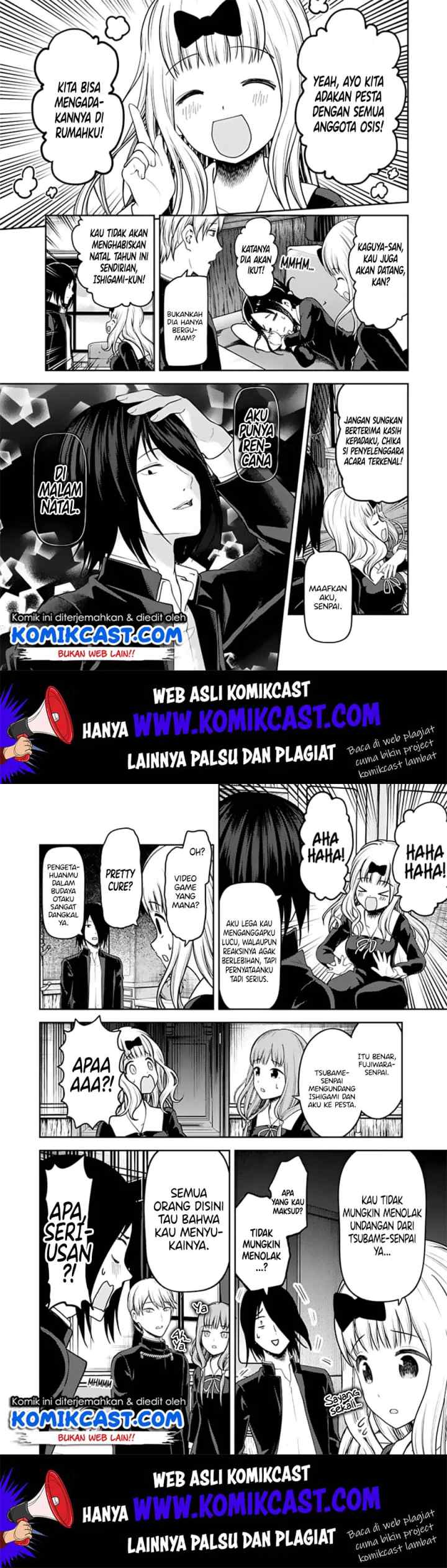 Kaguya-sama wa Kokurasetai: Tensai-tachi no Renai Zunousen chapter 140 halaman 8