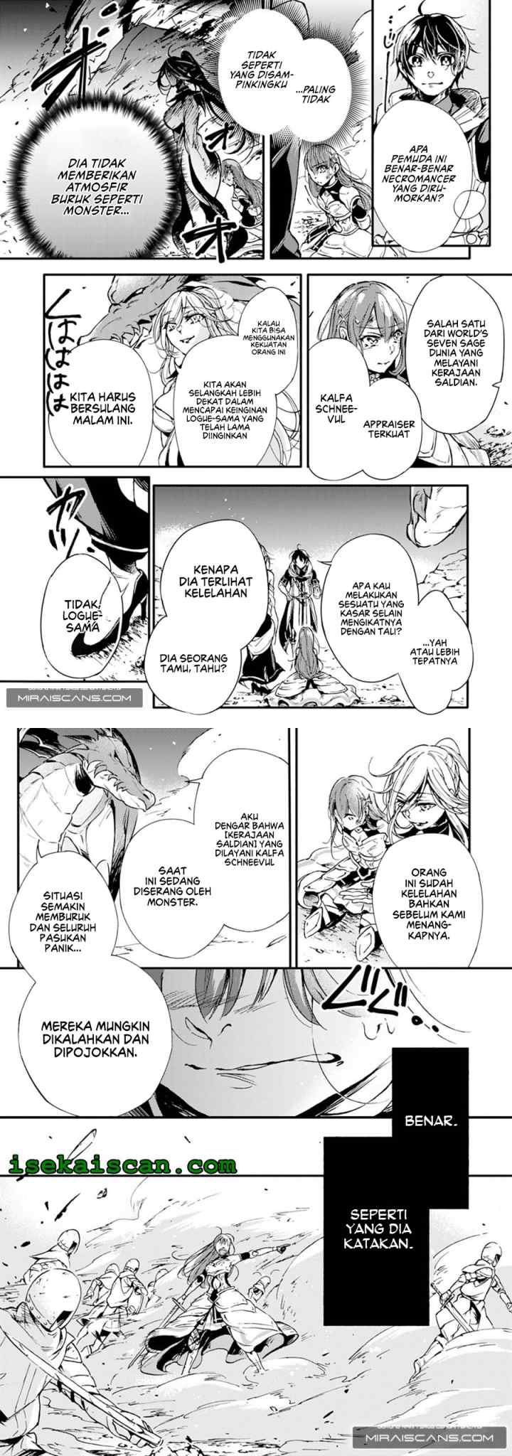 A Lone Necromancer Who Leads an Army of Immortals, Changed His Job to Become an SSS Rank Adventurer chapter 1 halaman 4