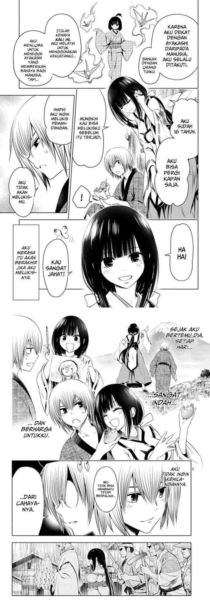 Ayakashi Triangle chapter 32 halaman 9
