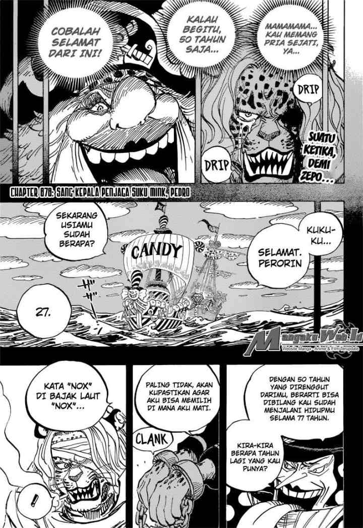 One Piece chapter 878 halaman 4